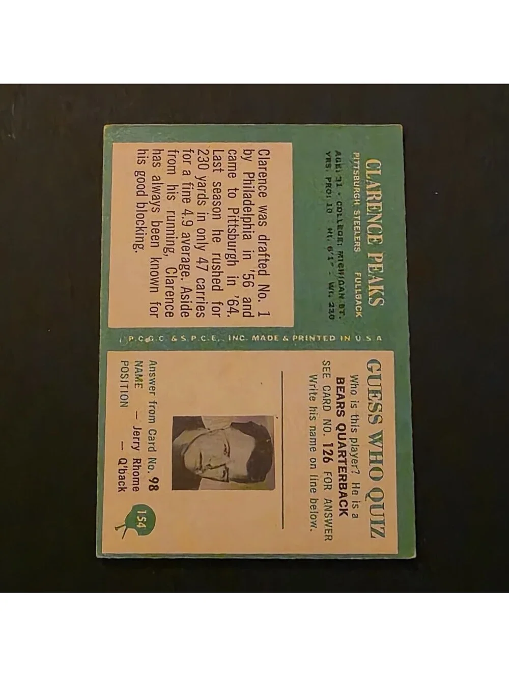 N/A card appears